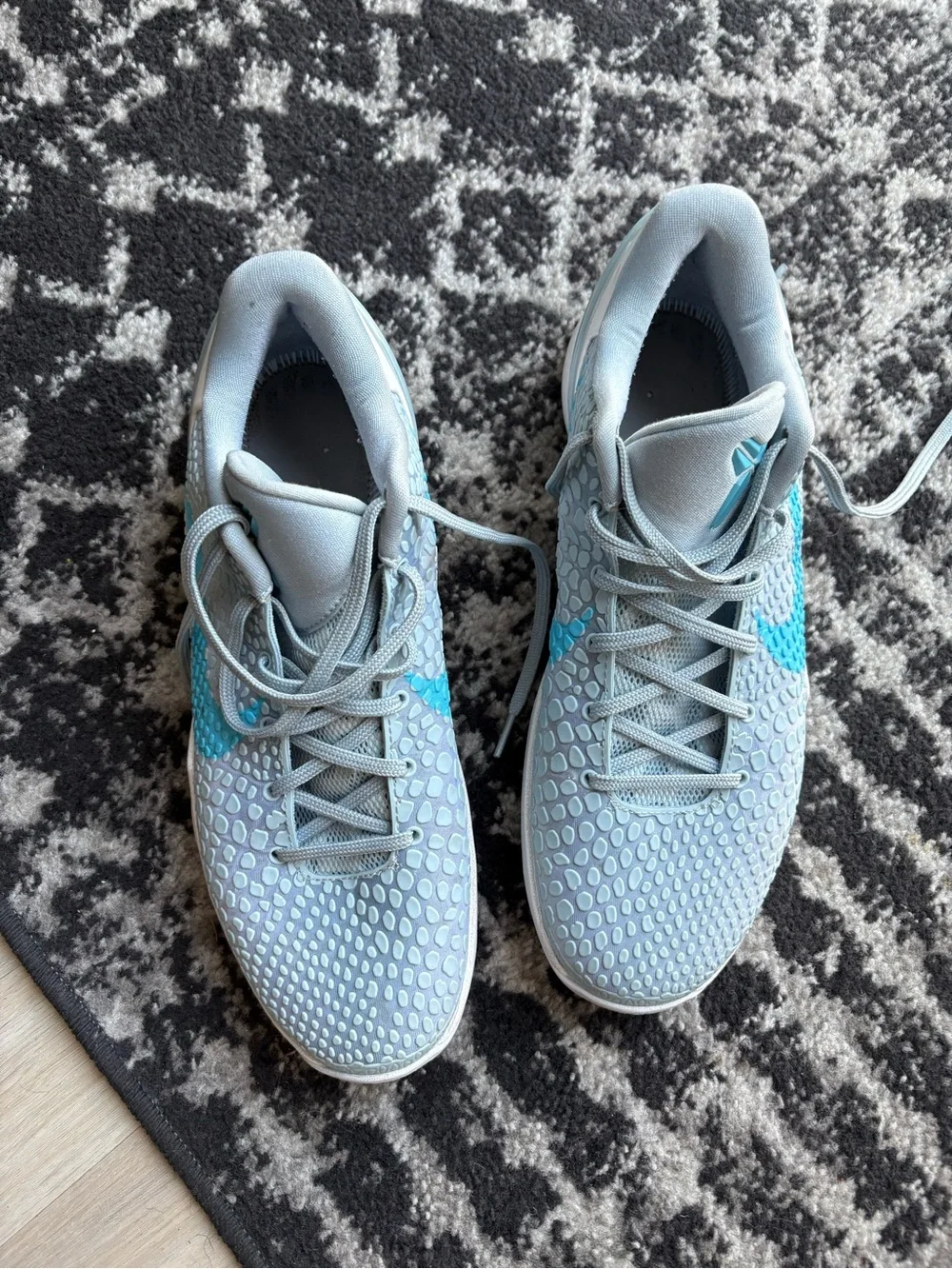 Caitlin Clark x Nike Zoom Kobe 6 Protro 'Light Armory Blue”